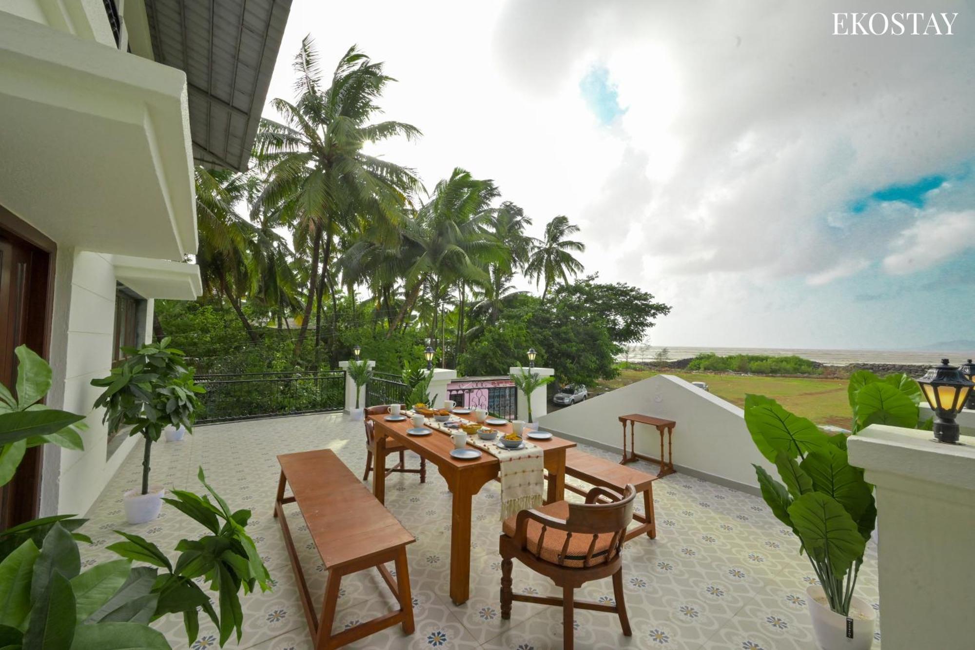 Ekostay Luxe - Oceanic Villa อลีบาก ภายนอก รูปภาพ