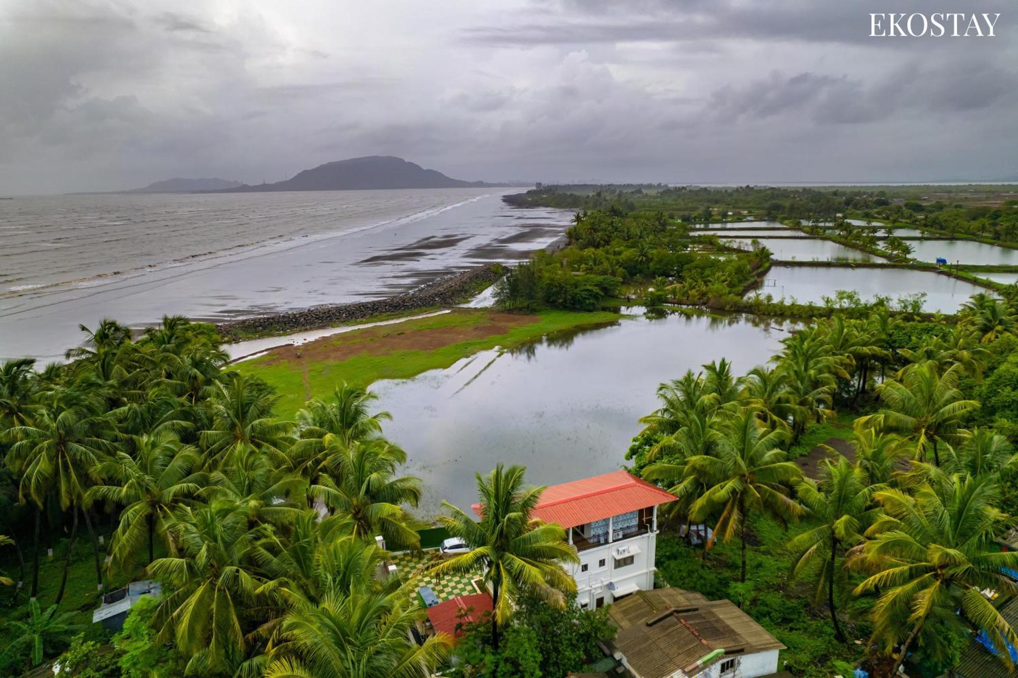 Ekostay Luxe - Oceanic Villa อลีบาก ภายนอก รูปภาพ